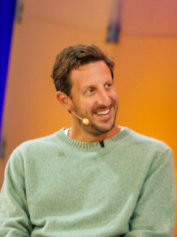On stage in conversation at the Summit
