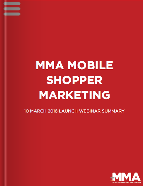 Mobile Shopper Marketing Webinar Summary