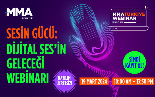 Sesin Gücü: Dijital Ses'in Geleceği Webinarı