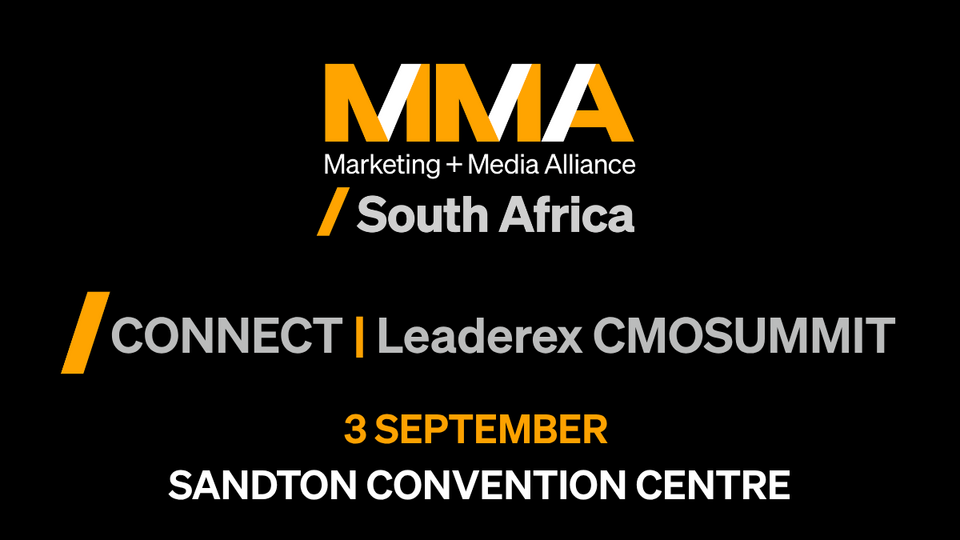 MMA CONNECT JOHANNESBURG + CMOSUMMIT SEPTEMBER | 3 September 2026 | Sandton Convention Centre - JOHANNESBURG