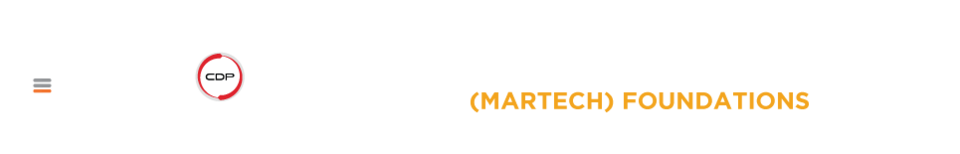 MMA x CDP Certification: Martech