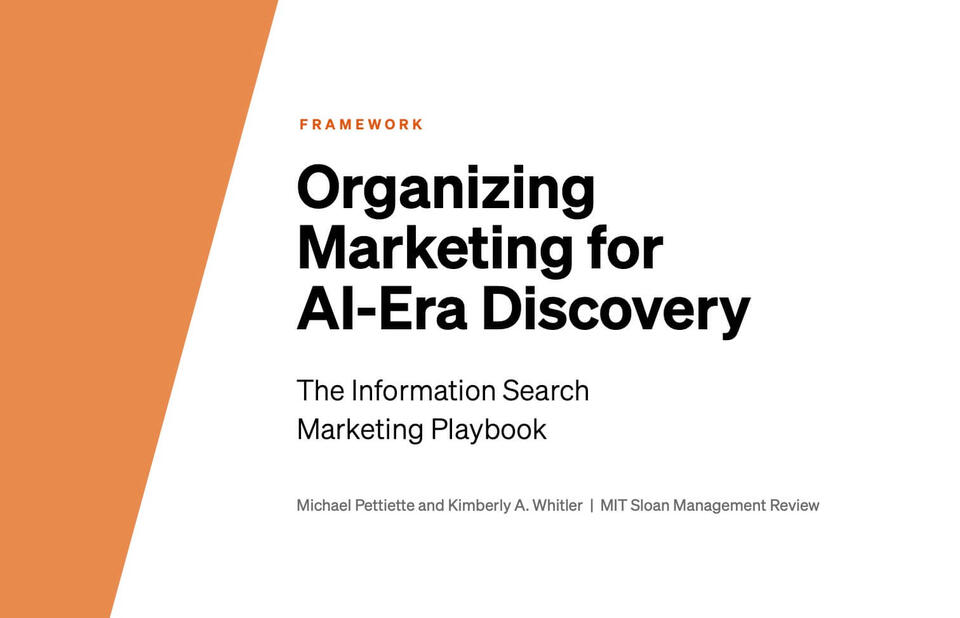 The Information Search Marketing Framework