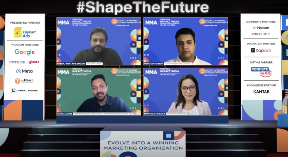 MMA IMPACT India 2022: Unveiling : Modern Marketers' Guide to leveraging Data &amp; MarTech