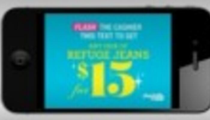 Charlotte Russe mobile MMS marketing program powered by Mogreet