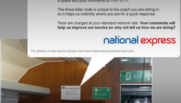 National Express Sticker National Express Sticker