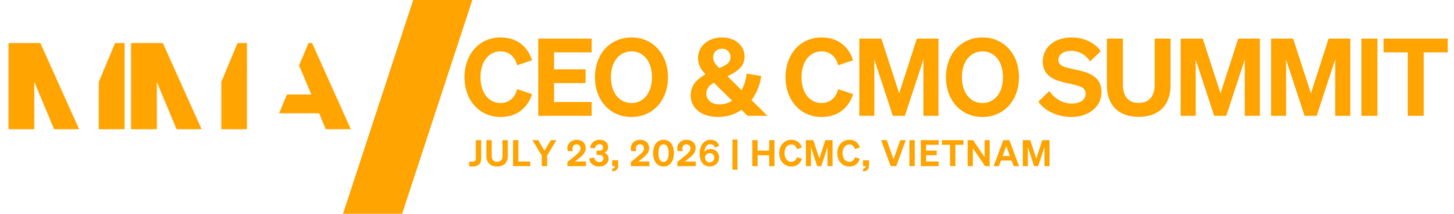 MMA CMO + CEO Summit Vietnam 2026
